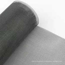 Black PVC coated aluminum alloy security screen netting